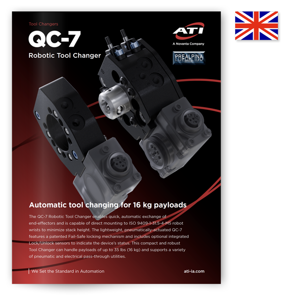 Flyer: ATI - QC-7 - Robotic Tool Changer