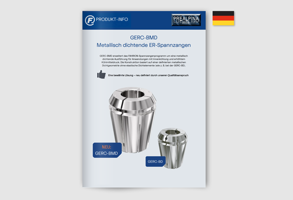 Fahrion - GERC-BMD Metallisch dichtende ER-Spannzange