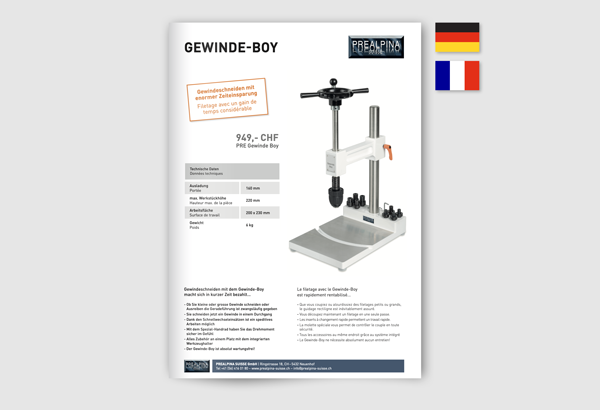 Prealpina Suisse - Gewinde-Boy