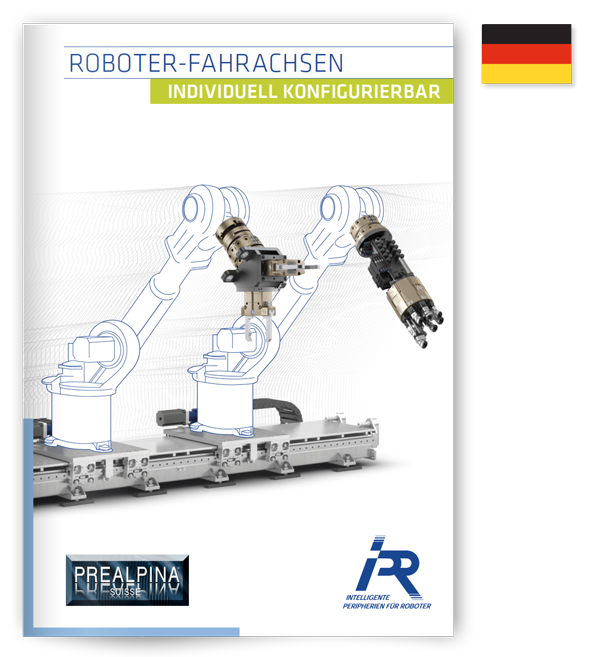 Flyer: IPR - Roboter-Fahrachsen, individuell konfigurierbar (Deutsch)