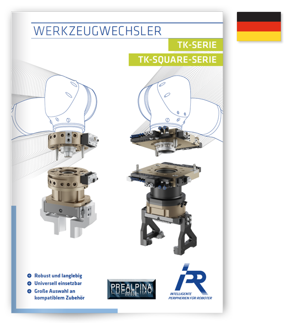 Flyer: IPR - Werkzeugwechsler: TK-Serie, TK-Square-Serie (Deutsch)