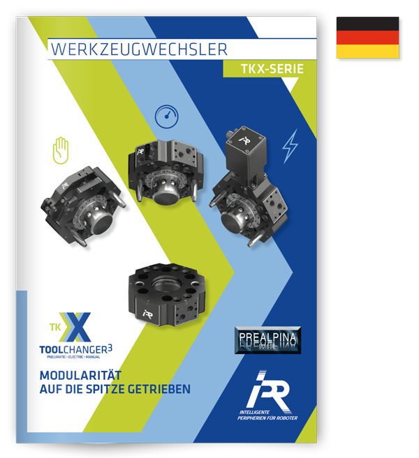 Flyer: IPR - Werkzeugwechsler TKX-Serie (Deutsch)