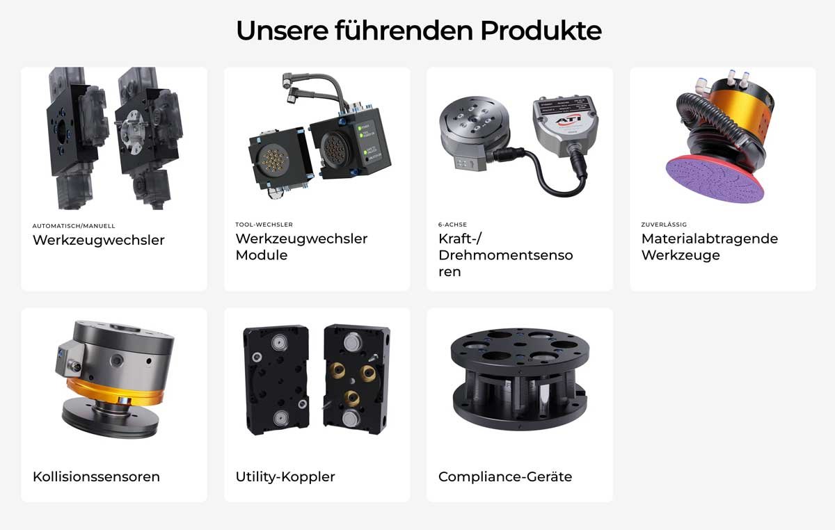 ATI - Industrialautomation - Produktübersicht