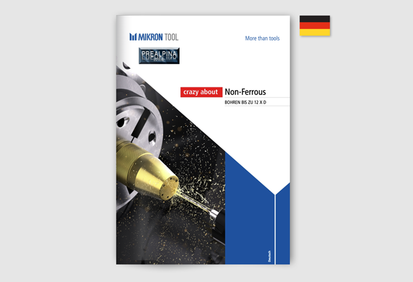 Neu: Mikron Tool - CrazyDrill Non-ferrous Bohren bis 12xD (Deutsch)